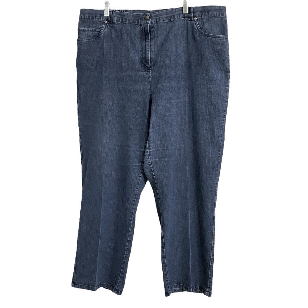 Ruby Road High Waist Straight Leg Denim Jeans 20W